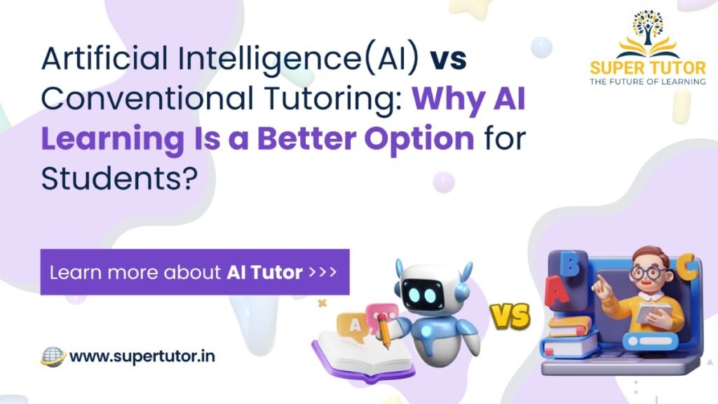 Artificial Intelligence versus Conventional Tutoring features image