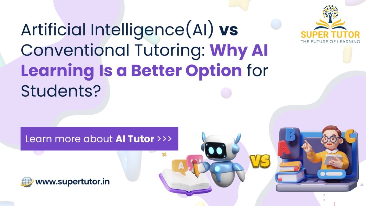 Artificial Intelligence versus Conventional Tutoring features image