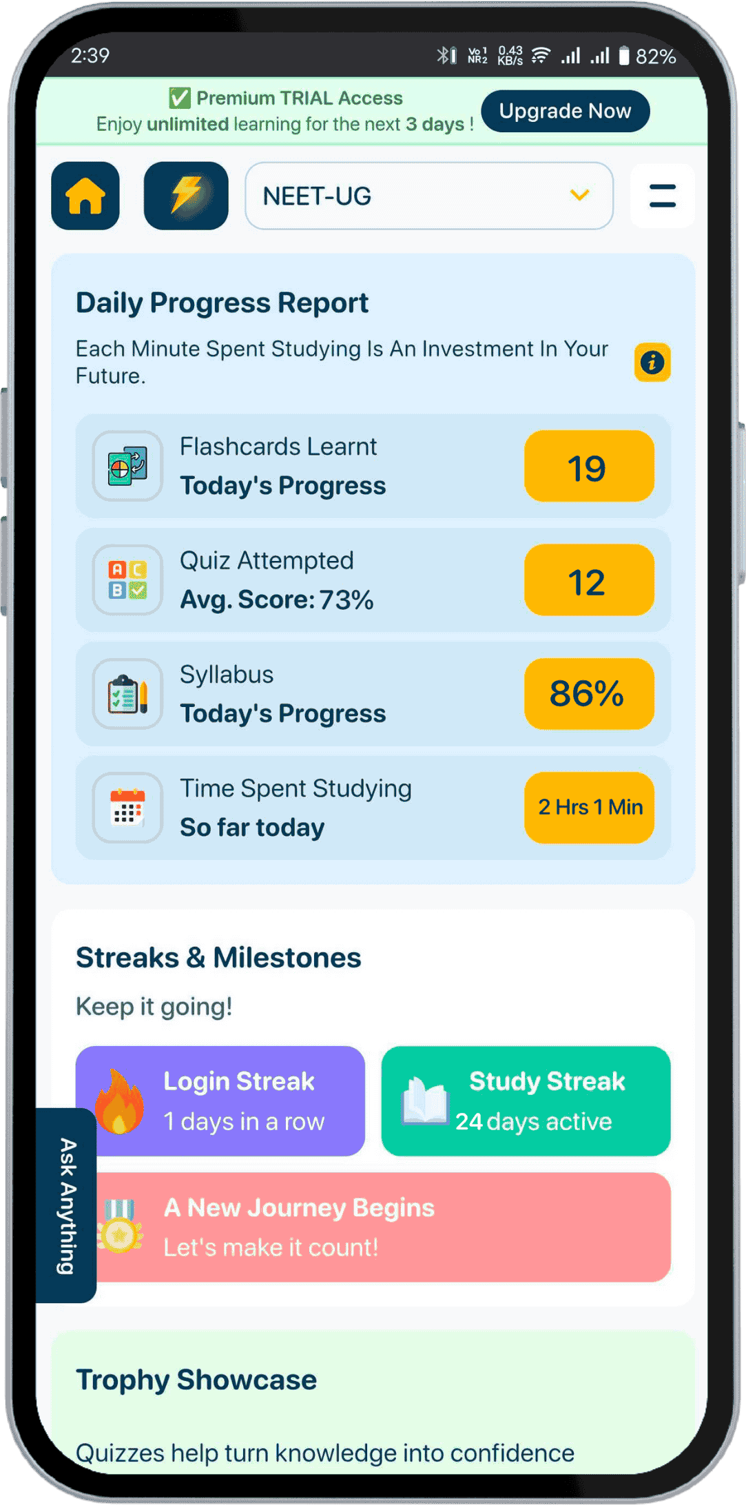 Start Learning Fast Daily Progress