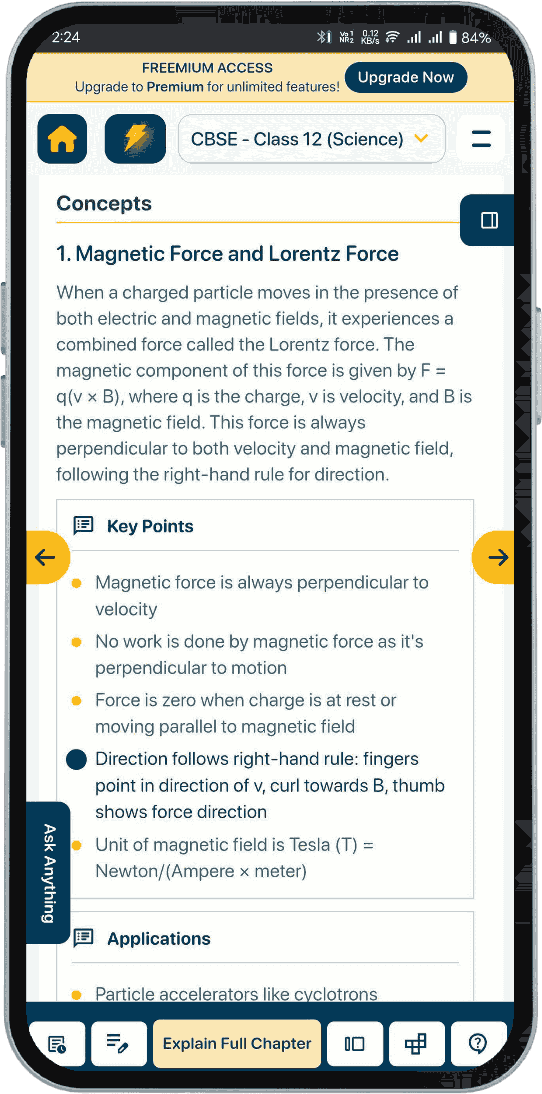 Start Learning Fast Explain Full Chapter image