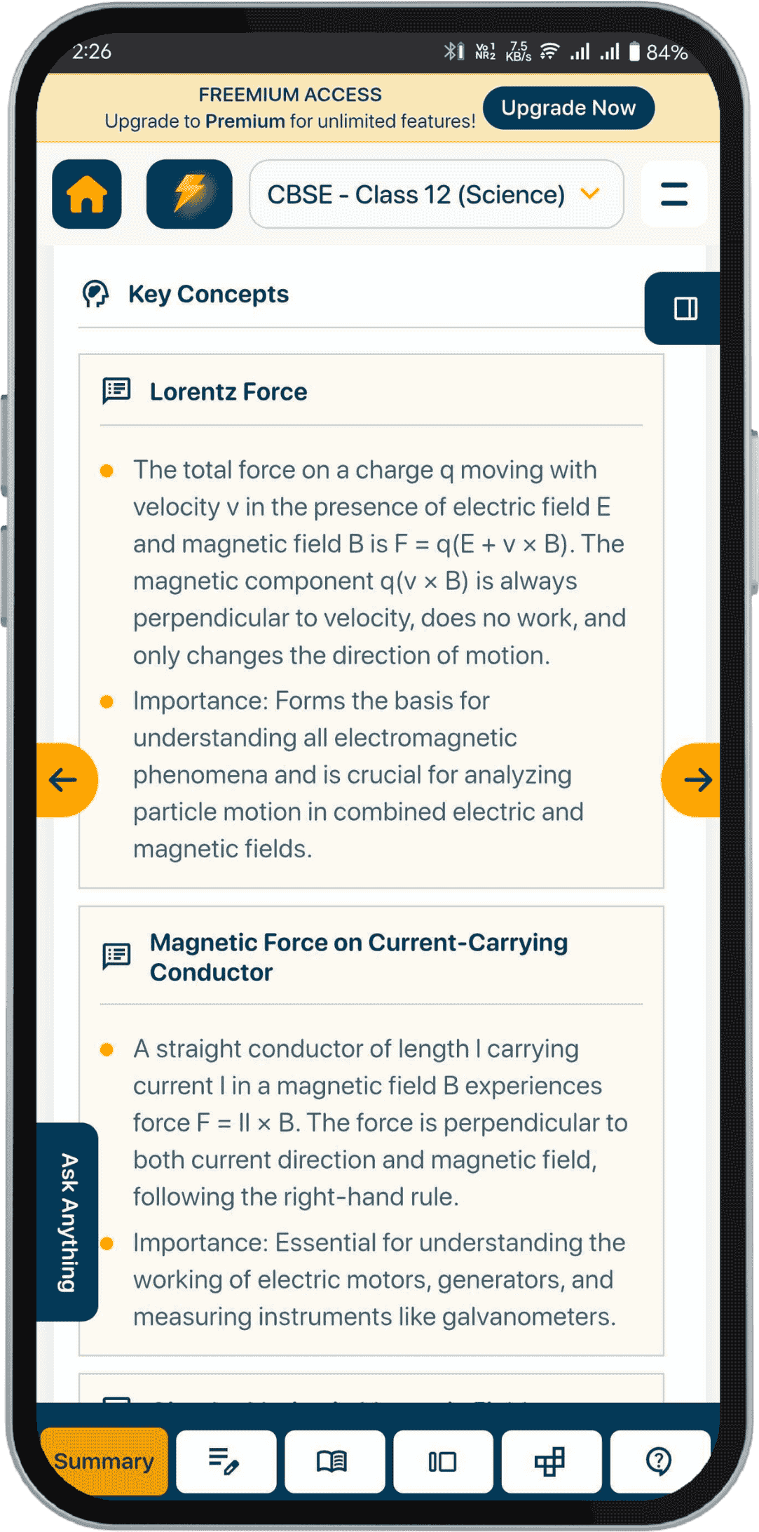 Start Learning Fast Key Concepts